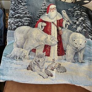 Christmas accent cushion cover